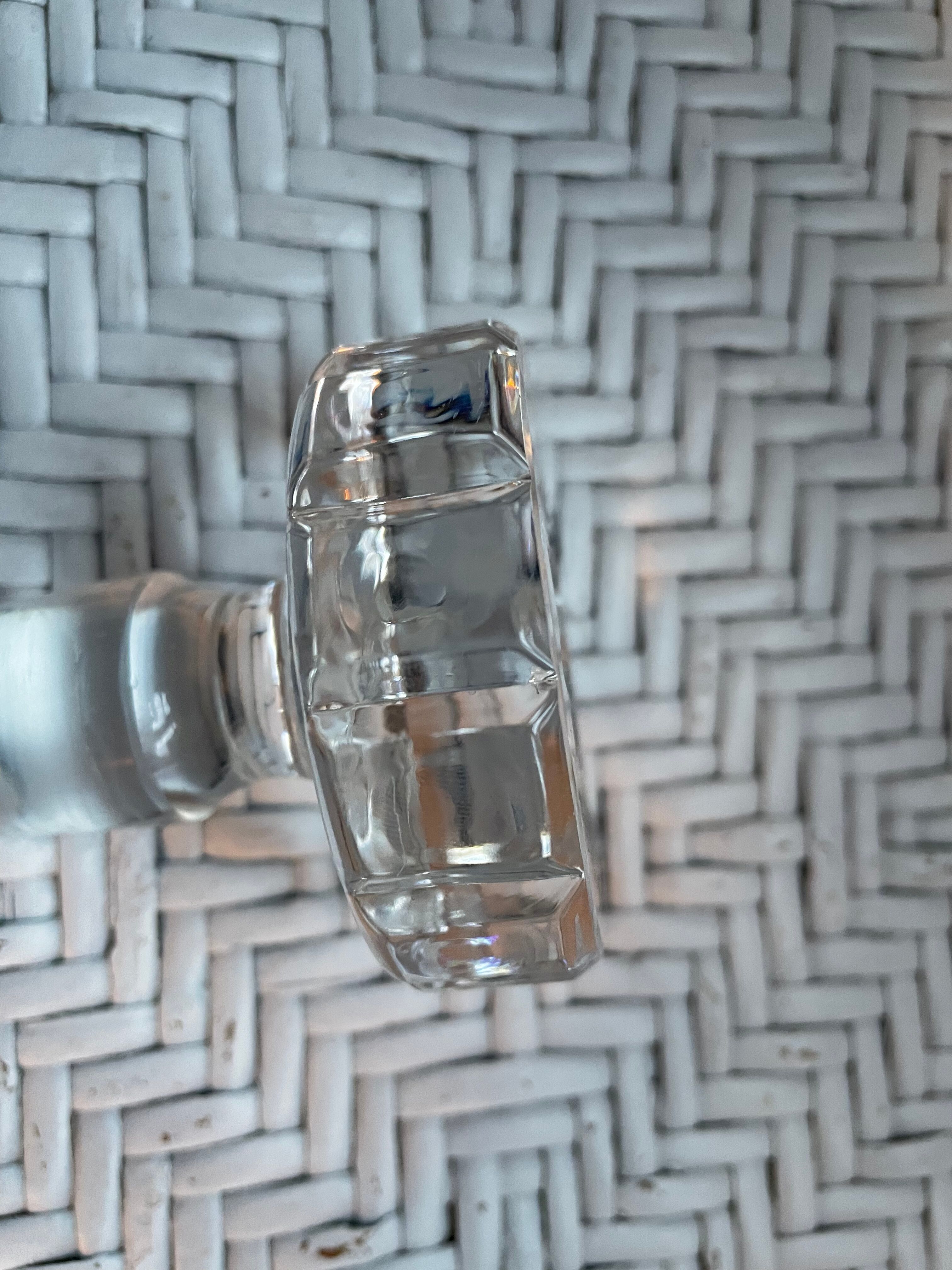 Carafon en cristal taillé H21