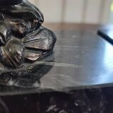 Squirrel bookends signed Tedo, Art Deco
