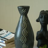 Ceramic vase GERUNDA SPAIN vintage brutalist