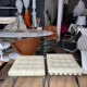 Paire d'Ottomans Barcelone édition Knoll