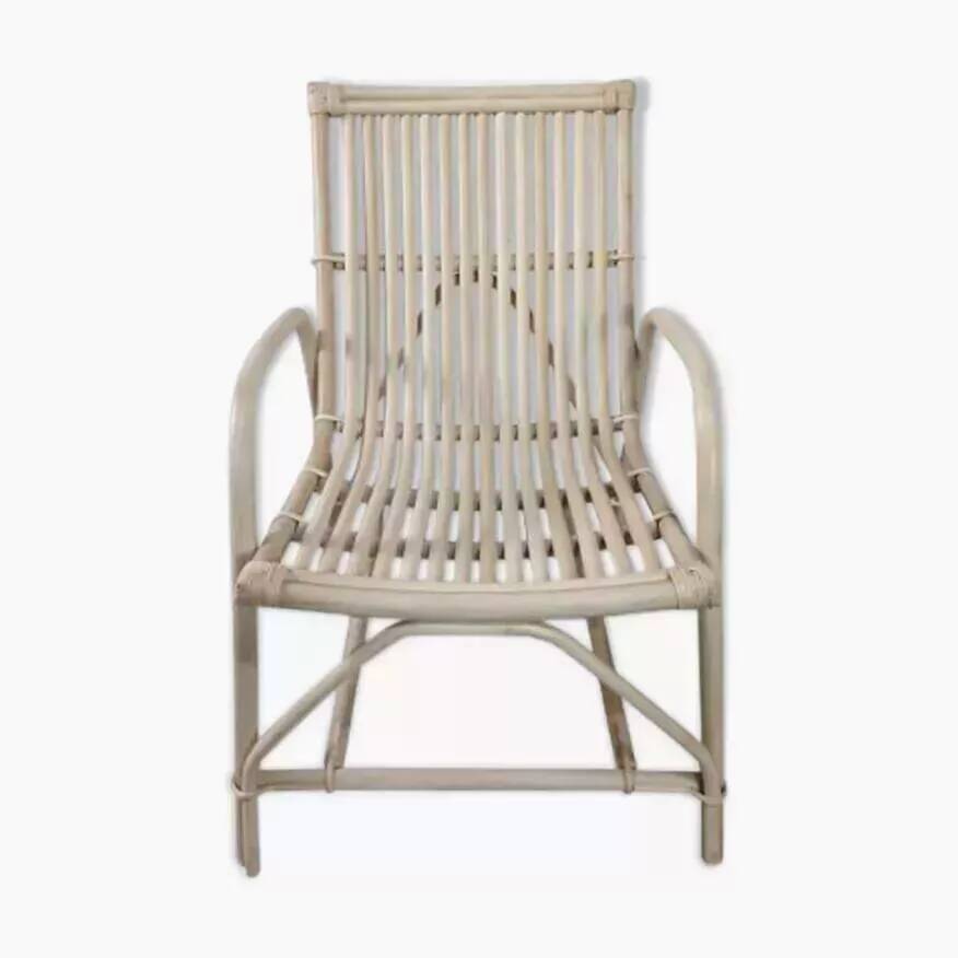 Rattan armchair