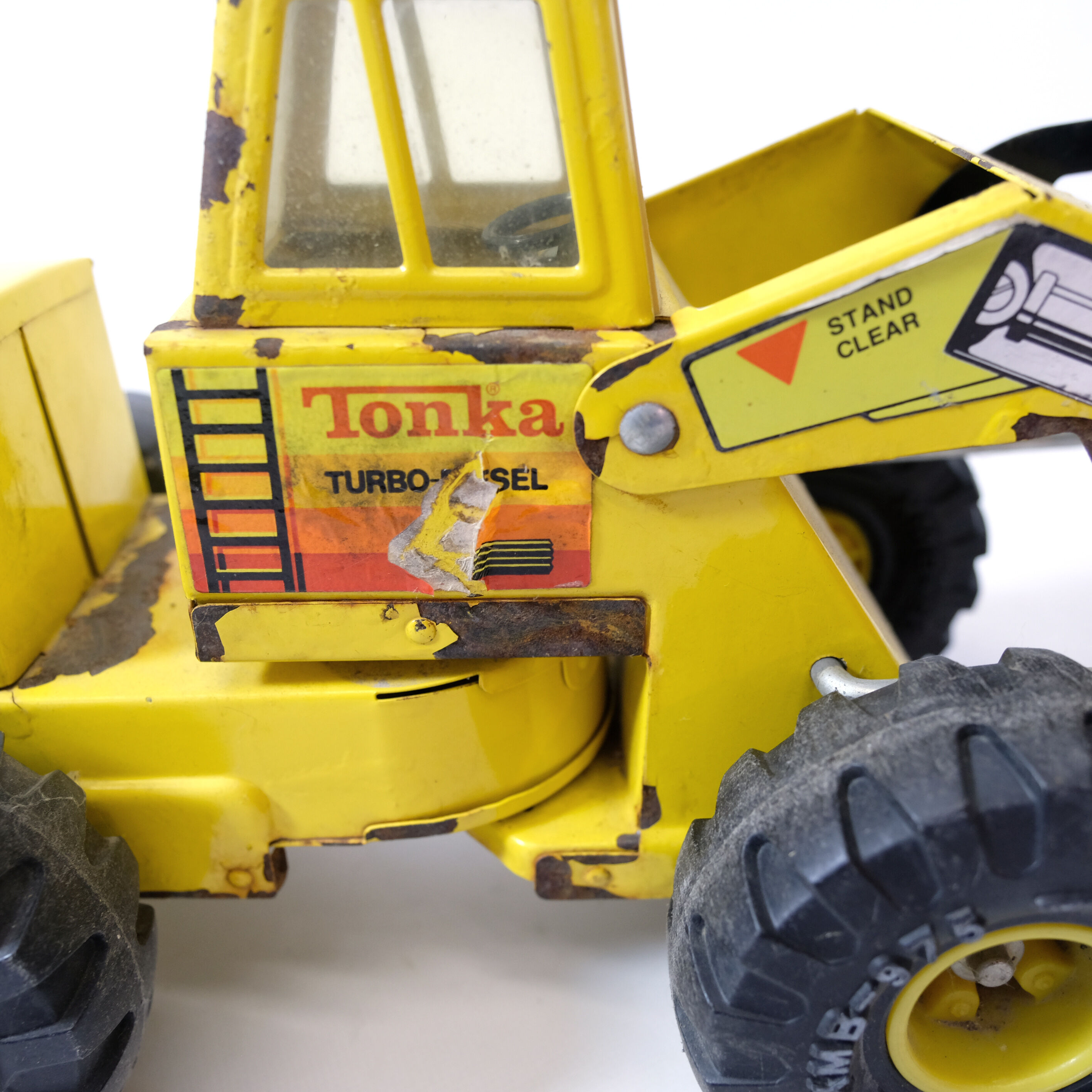 Tonka, three retro metal trucks