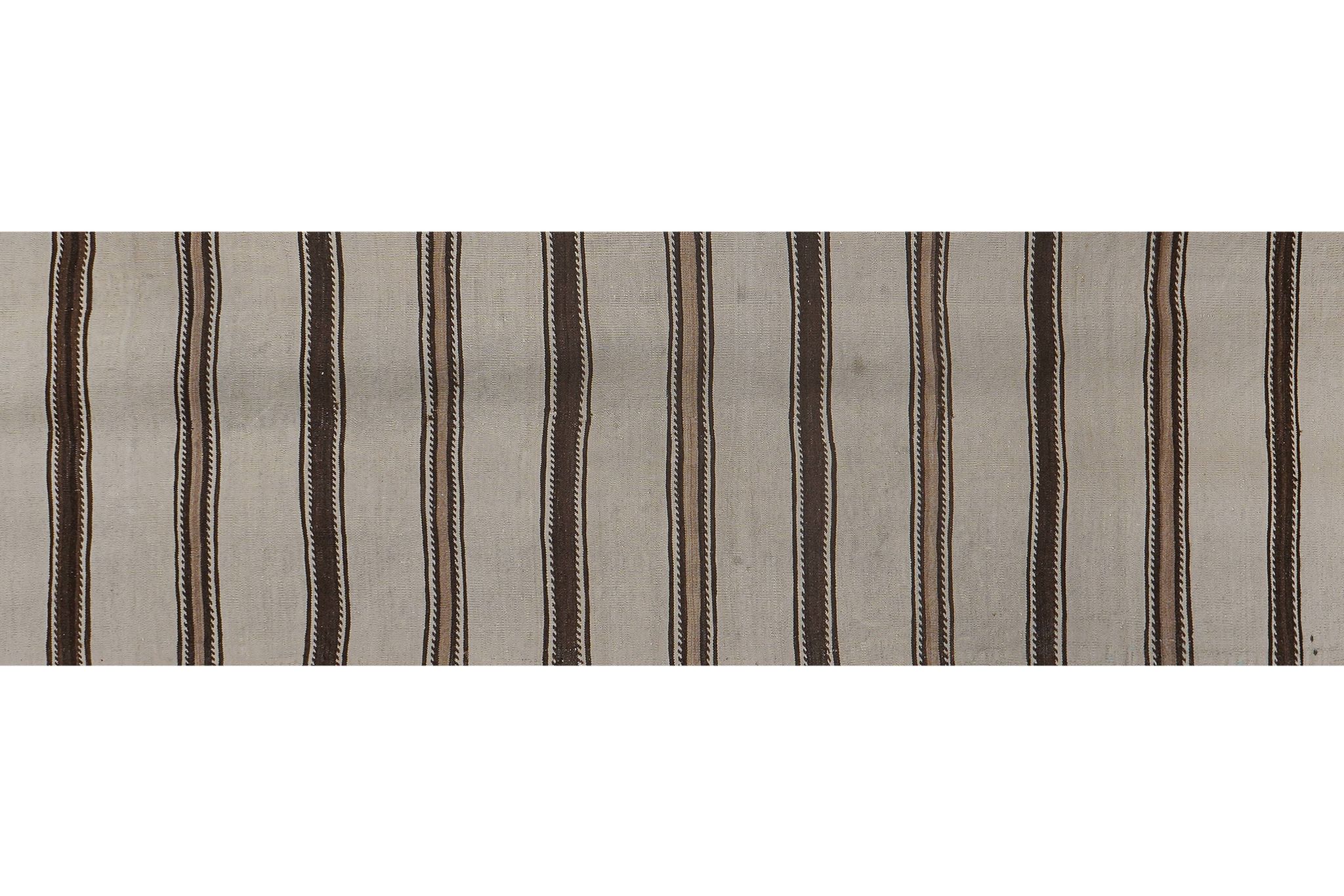 Tapis vintage turc de oushak tissé à la main 78x288 cm