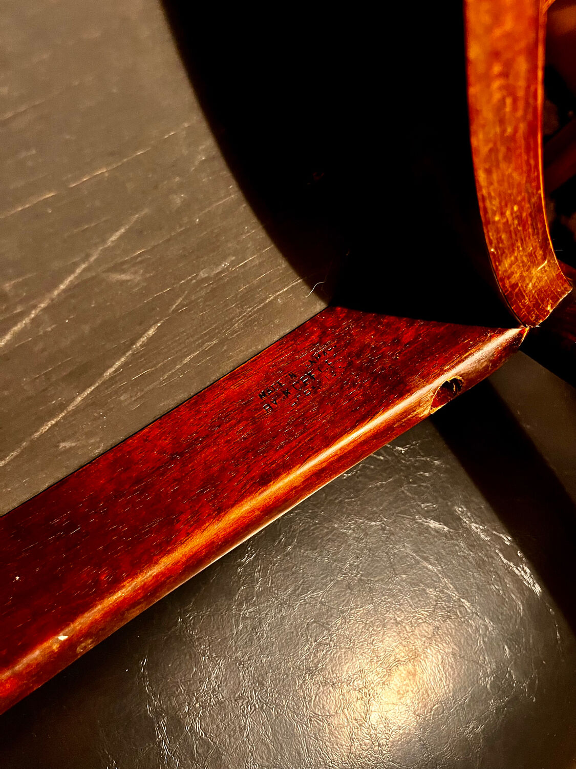 Set of 4 Scandinavian teak chairs