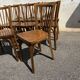 Set de 8 chaises bistrot baumann