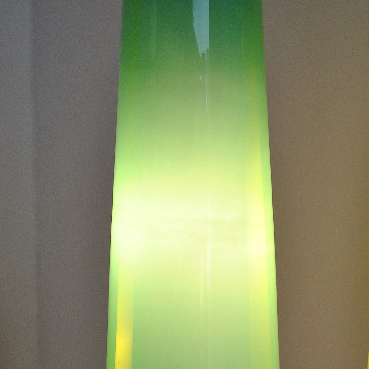 Suspended Murano glass lamp layered by Alessandro Pianon, 1960s.