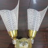 2 Guariche style rockabilly wall lights