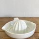 Citrus press with handle, earthenware spouts