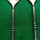 12 silver cake forks