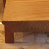 Solid elm table or desk Maison Regain