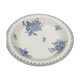 Plat rond creux faïence Sarreguemines modèle Flore