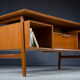 Teak 75 desk from Omann Jun, 1960s