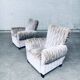 Set of Art Deco armchairs, Belgium, 1940s