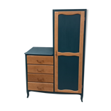Skated cabinet-commode