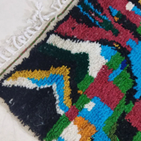 Handmade moroccan berber carpet 157 x 100 cm