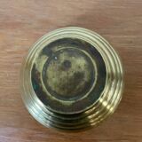Cache-pot en laiton vintage