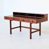 Bureau Peter Lovig Flip-Top Partners en palissandre, Lovig, Danemark, 1960