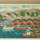 “Fiskeläge Bohuslän” by Göte Johansson