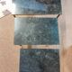 Marble and brass nesting table