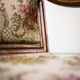 Fauteuil sculpté style Louis XVI