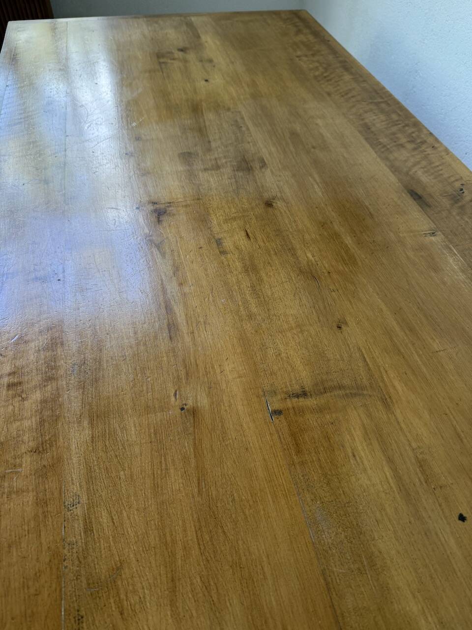 1950s beech mountain furniture table