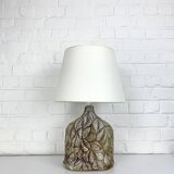 Large Haico Nitzsche ceramic table lamp for Søholm Stentøj, Denmark 1970s