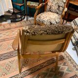 Fauteuil designer scandinave Yngve Ekstrom 1960