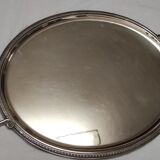 tea and coffee set 5 pieces in silver metal Gallia for Christofle model "Malmaison"