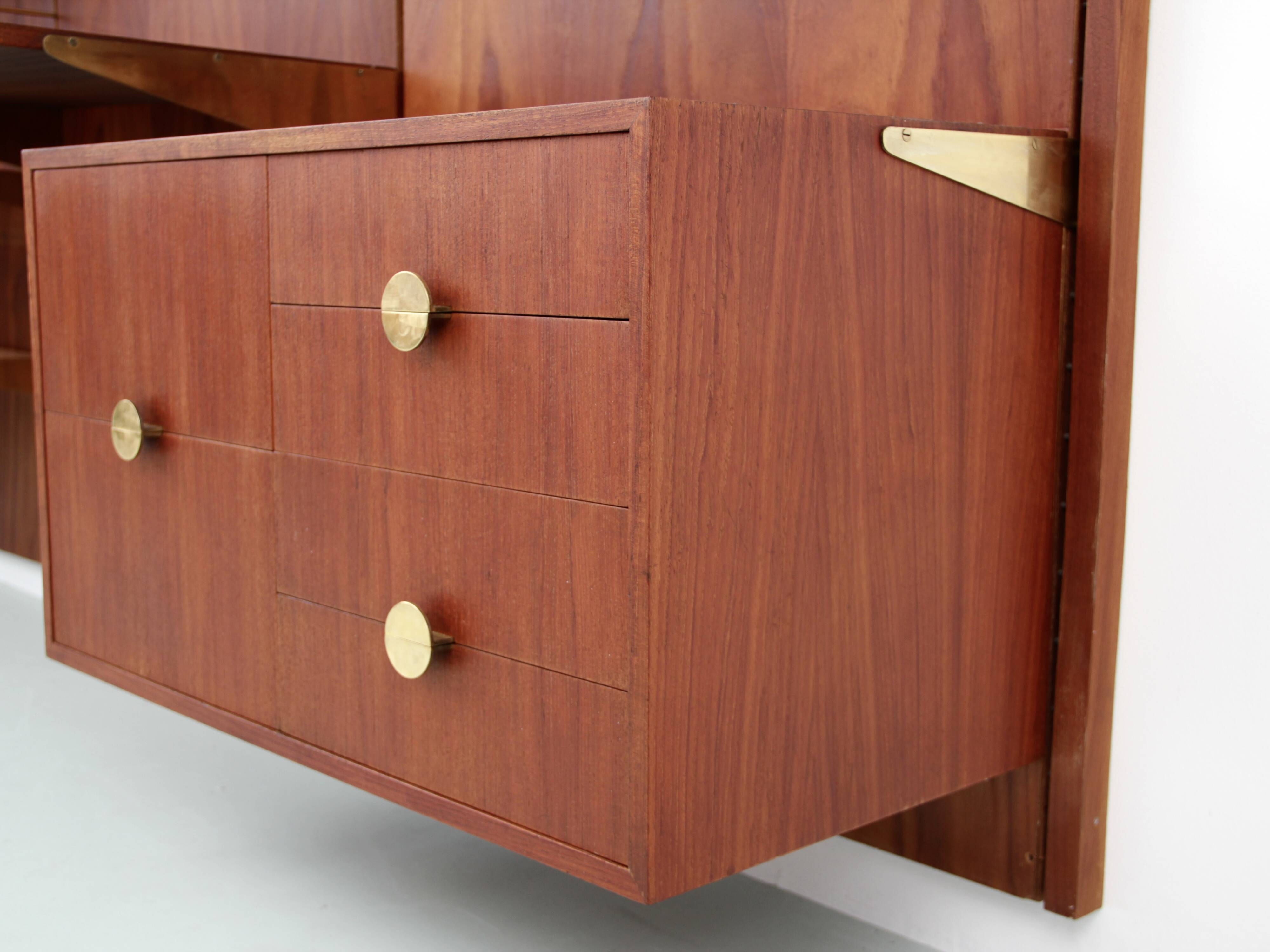 BO71 modular teak bookcase by Finn Juhl