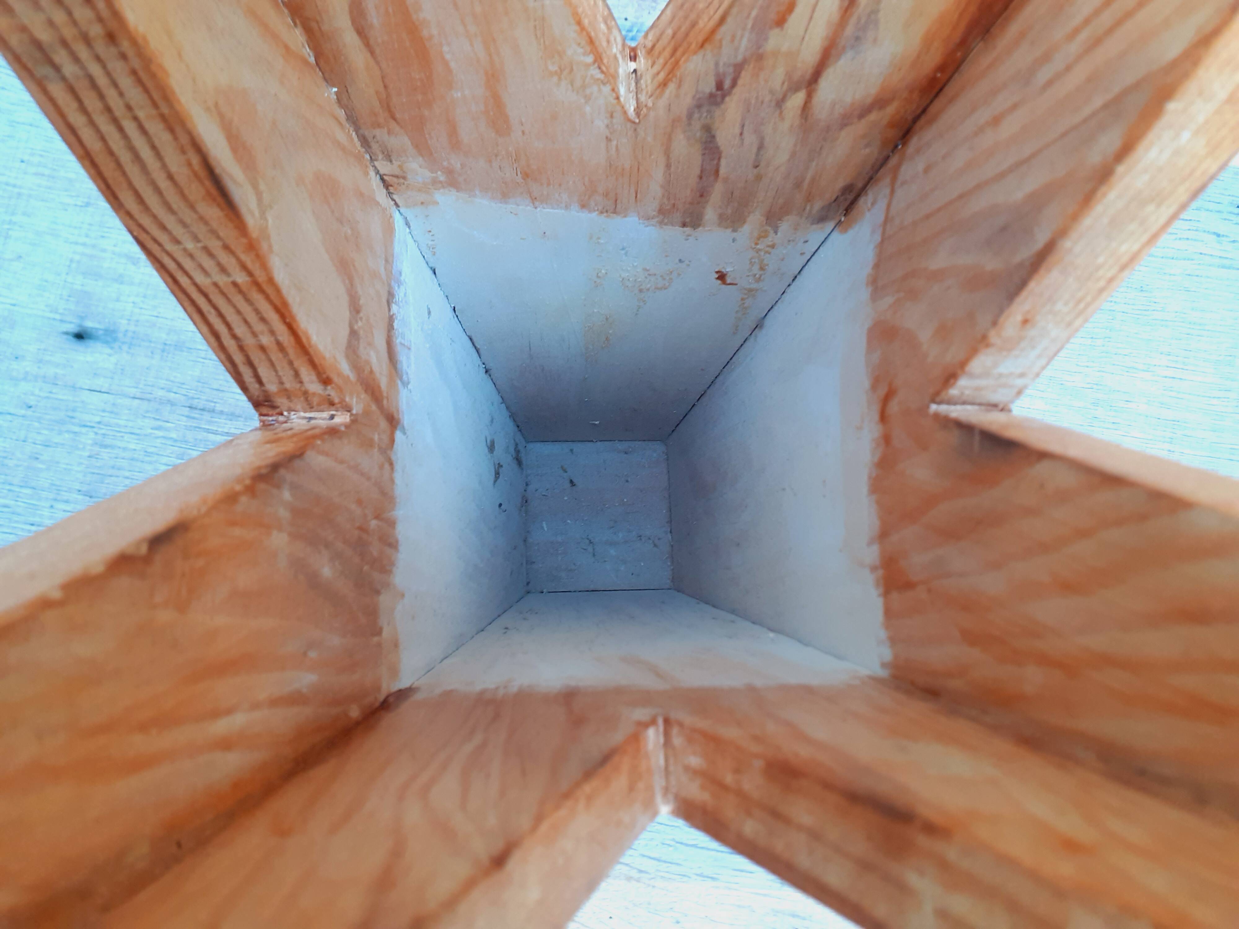 Vintage plant stand from the 1950s.