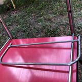 Vintage red formica server