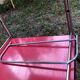 Vintage red formica server