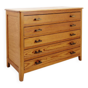 Commode 5 tiroirs en - laiton