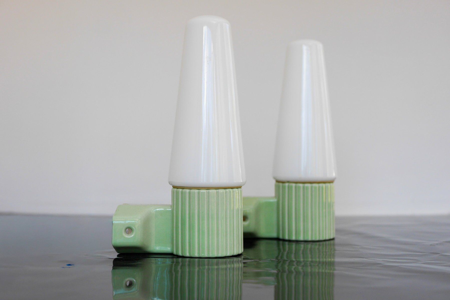 Wall sconces by Hans-Agne Jakobsson for Ifö, 1965, set of 2