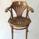 Thonet No.23 desk seated open wood 1910