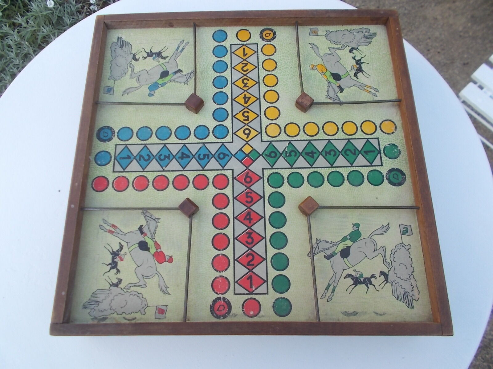 Jouet ancien jeux de société "jura" | Selency