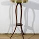 Small Mahogany Pedestal Table, Louis XVI Style – 1900