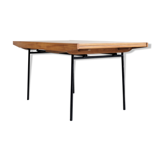 Cherry extension table, model 324 Alain Richard for Furniture TV France 1953
