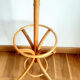 Porte manteau perroquet vintage en bois courbé