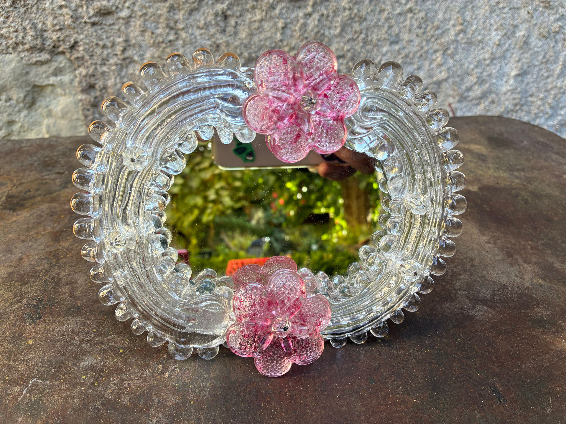 Vintage Murano mirror