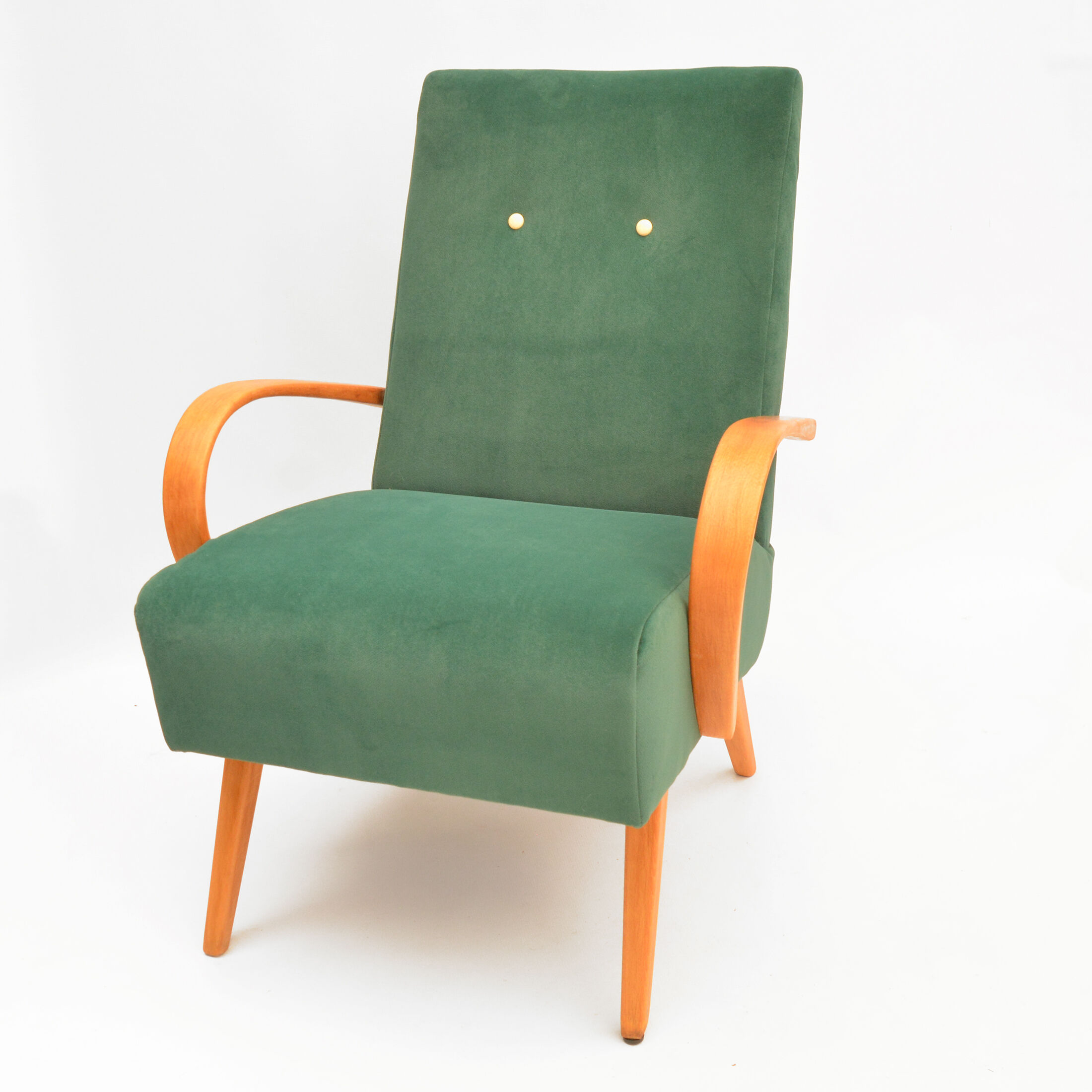 Pair of armchairs, designed by J. Smídek TON, Czechoslovakia, 1960s