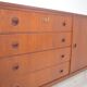 Sideboard by Musterring 1960s Teak Vitrine Mid Century Buffet
