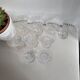 Set of 9 Villeroy and Boch white wine glasses
