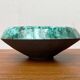 Large studio pottery bowl from mid-century BKW Böttger Keramik Wandsbek, Hamburg, 1960s.