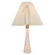 Desk lamp, glass and brass, mid-century modern / Scandinavian, Orno Oy Finland.