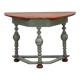 Swedish Gustavian Folk Art Painted Side Table