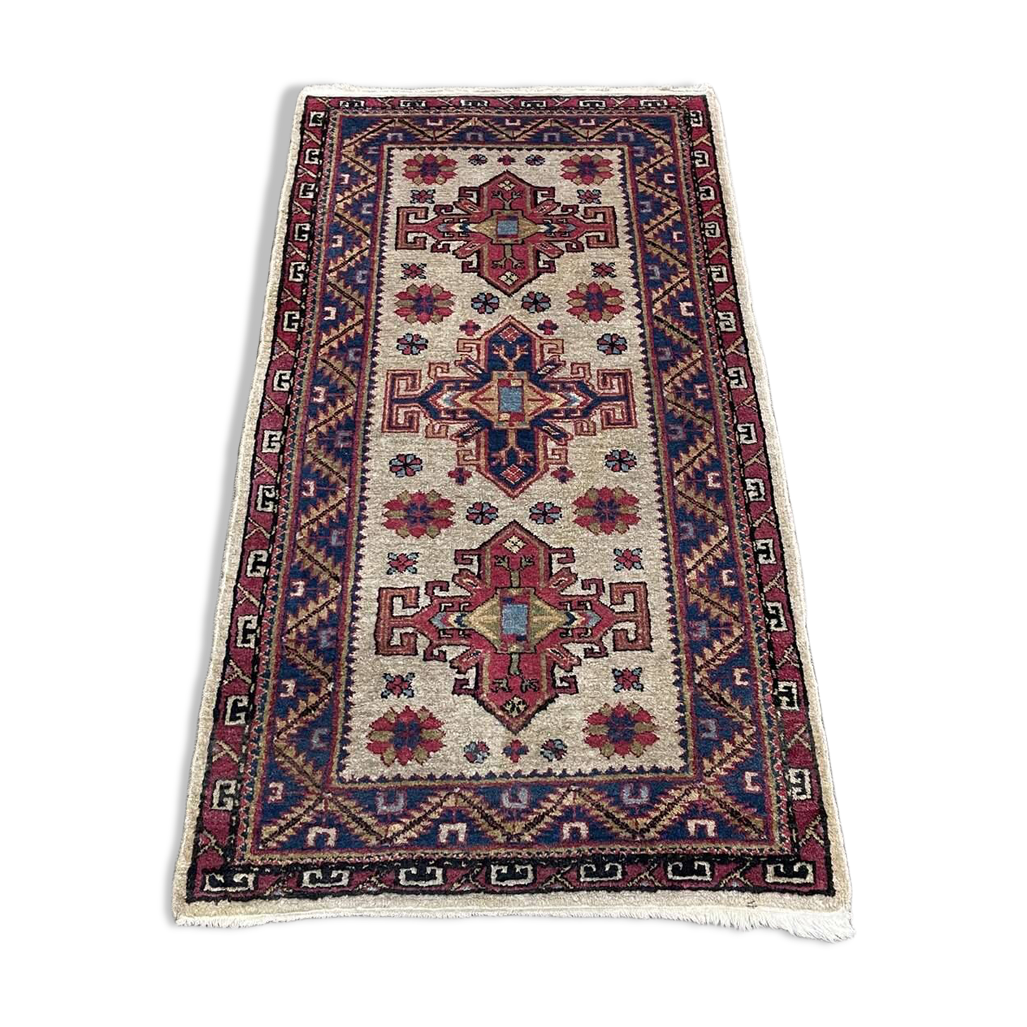 Handmade wool Iranian carpet