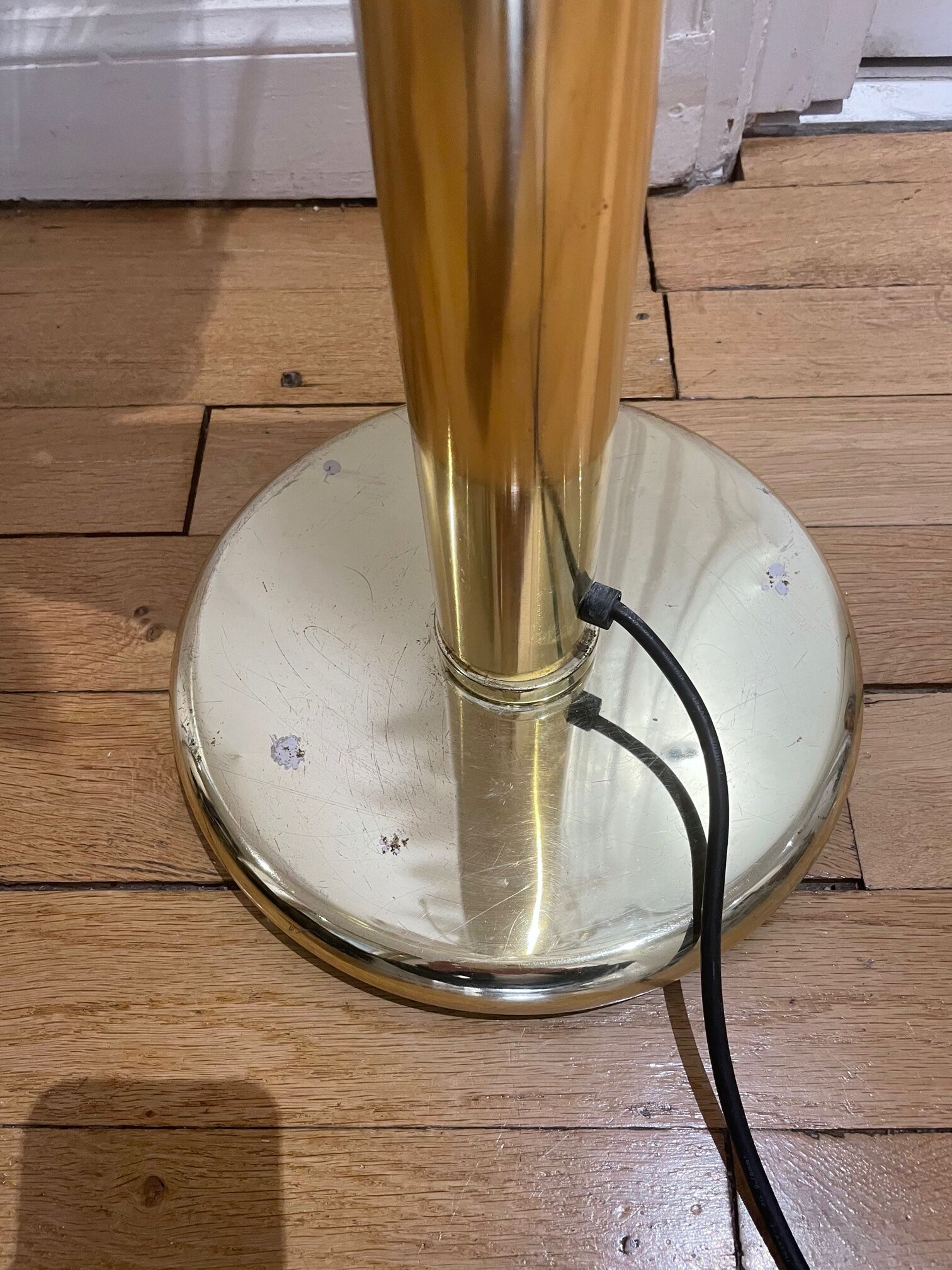 Italian lotus flower floor lamp