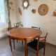 Table ronde scandinave extensible en teck