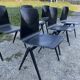 Set of 6 chairs Galvanitas S22 ebony year 60